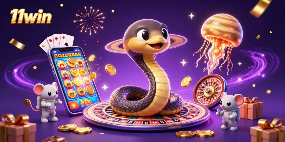 Experience vibrant casino excitement with 11win as astronauts bet on Saturn's roulette rings.