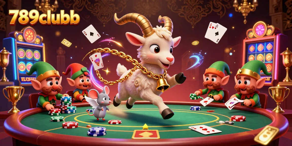 Experience thrilling gameplay with 789clubb, featuring vibrant casino atmosphere and dynamic poker elements in a captivating scene.